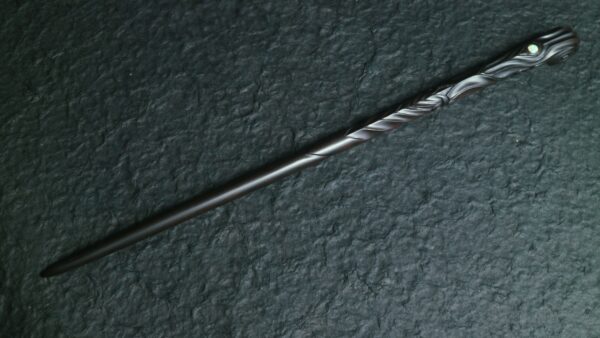 Personalised Real Wood Magic Wand Opal Stone