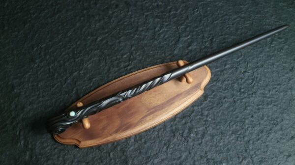 Personalised Real Wood Magic Wand Opal Stone
