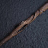 Handcrafted Black Walnut Wood Wand, Personalised Real Wood Magic Wand