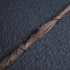 Handcrafted Black Walnut Wood Wand, Personalised Real Wood Magic Wand