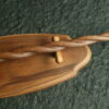 Lotus Inspired Wooden Wizard Wands Real Wood Magic Wand
