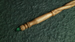 Lotus Inspired Wooden Wizard Wands Real Wood Magic Wand