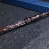 Carved Cherry Blossom Wood Magic Wand, Altar Wand