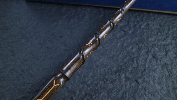 Hand Crafted Gold Runes Wand