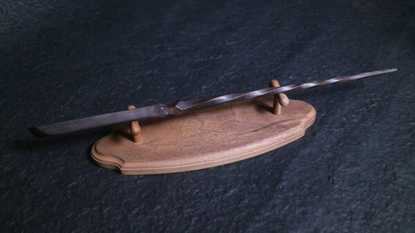 Hand Carved Spiral Wand, Movie Inspired Wooden Wizard Wands