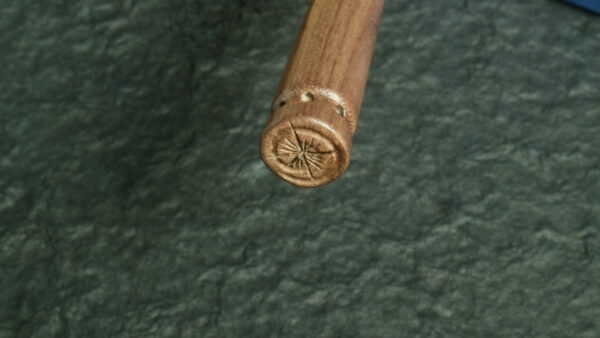 Carved Hexagrams Magic Wand, Personalised Wood Wands